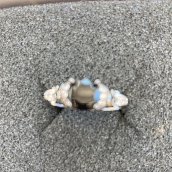 3/$20 in Bundle.  Black Onyx Crystal Ring - Picture 1 of 3